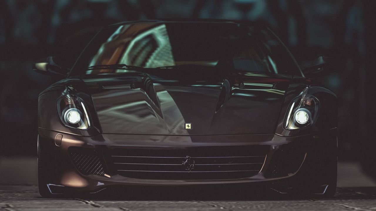 1280x720 Fondo de pantalla de automóvil Tumblr - Black Ferrari Wallpaper HD  - 1280x720 de Tumblr, Tumblr Coche - Todo fondos