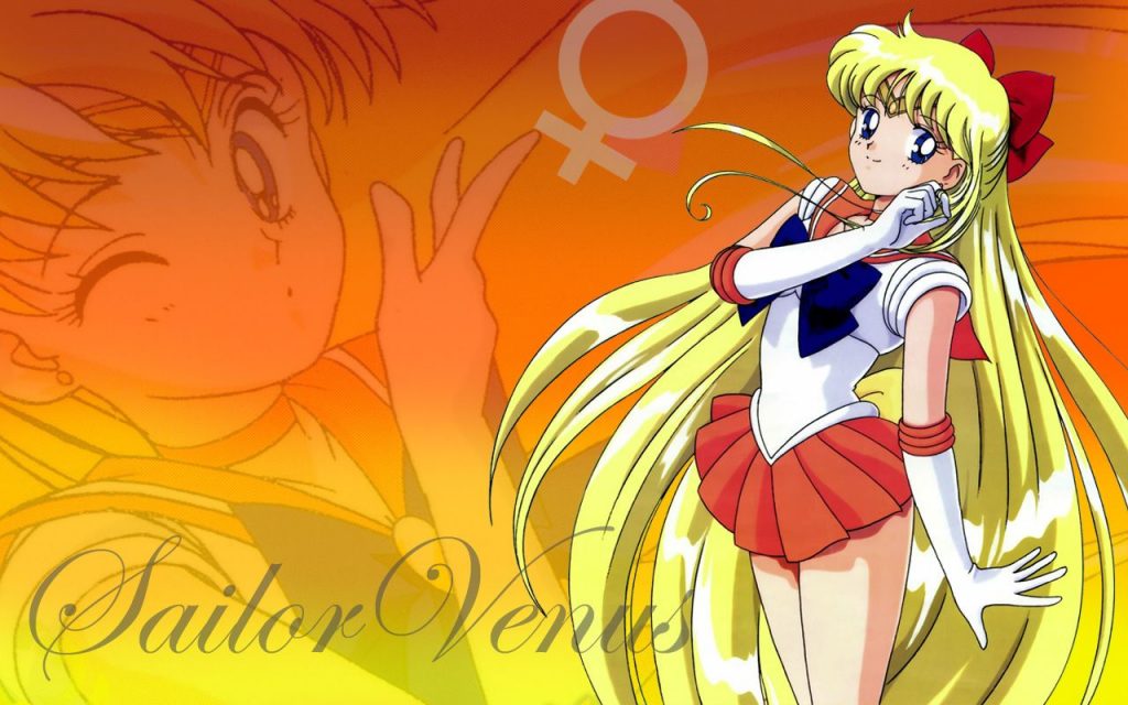 10. "Sailor Venus" from Sailor Moon - wide 2