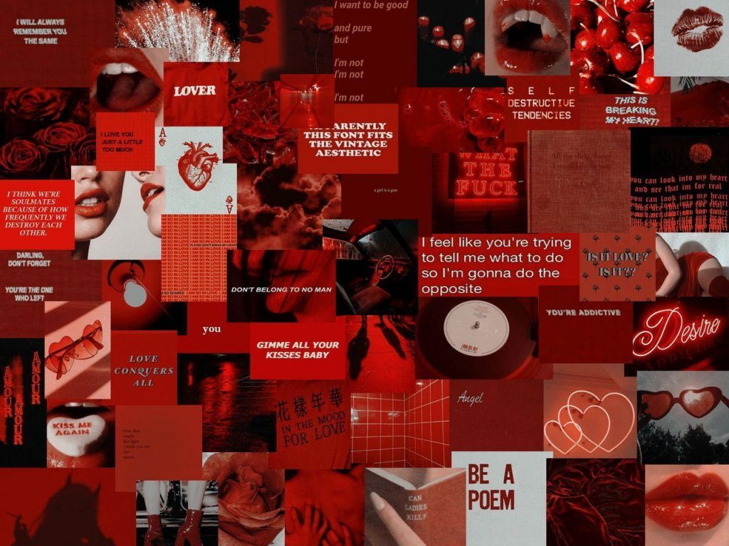 1280x960 Fondo de pantalla Aesthetic de escritorio rojo de Chica Rojo  Tumblr Aesthetic, Tumblr - Todo fondos