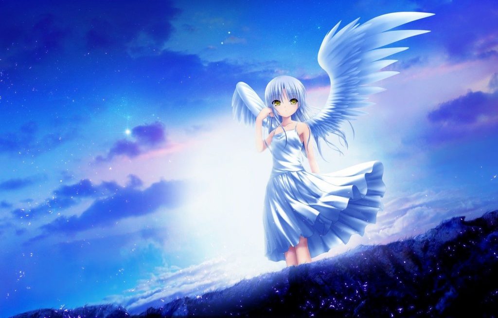 1332x850 Fondo de pantalla el cielo, niña, alas, ángel, kanade tachibana,  ángel de Anime, Kanade Tachibana - Todo fondos