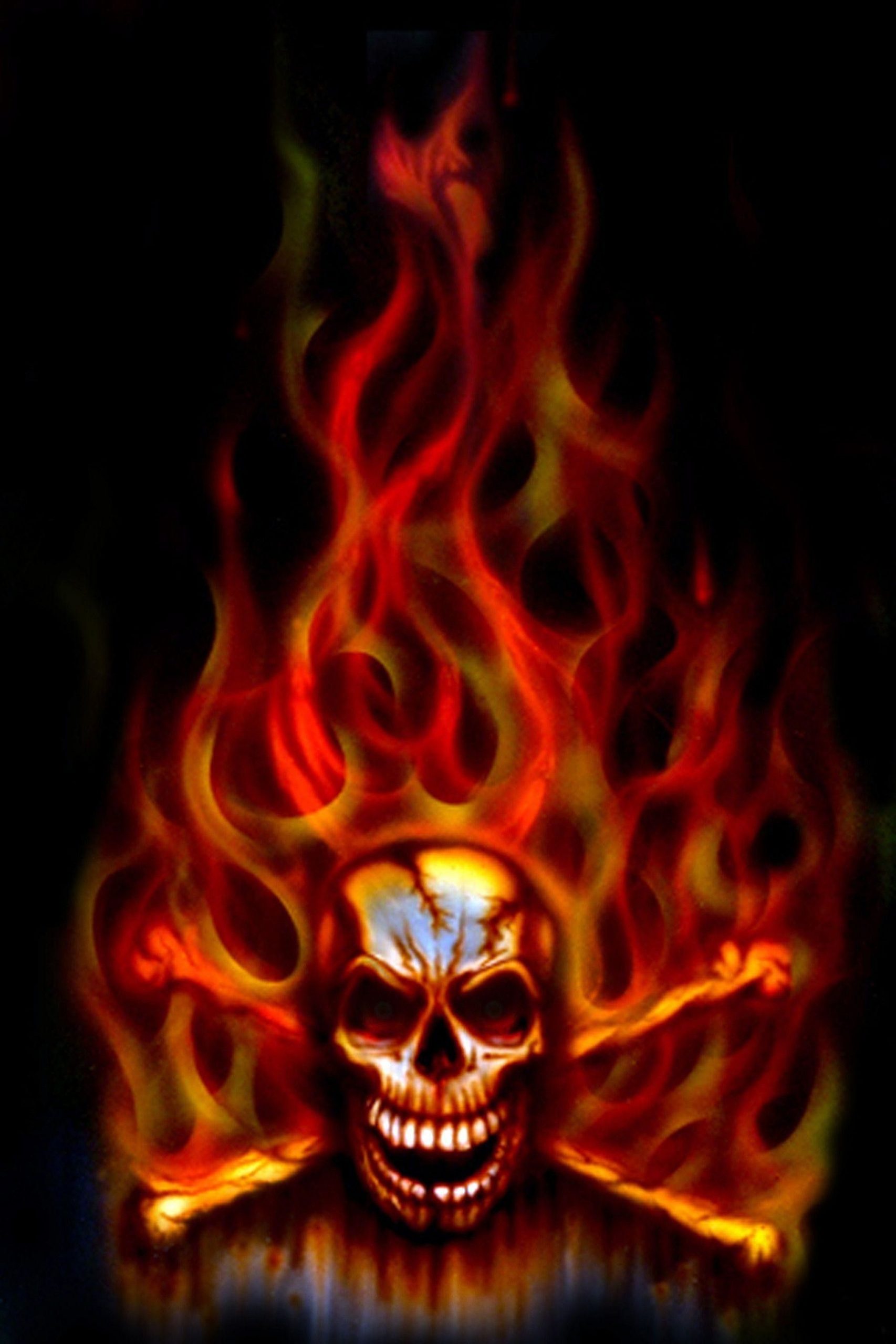 1799x2700 Fondo de pantalla de cráneo de flaming de Calaveras, Cráneo de  fuego malvado - Todo fondos