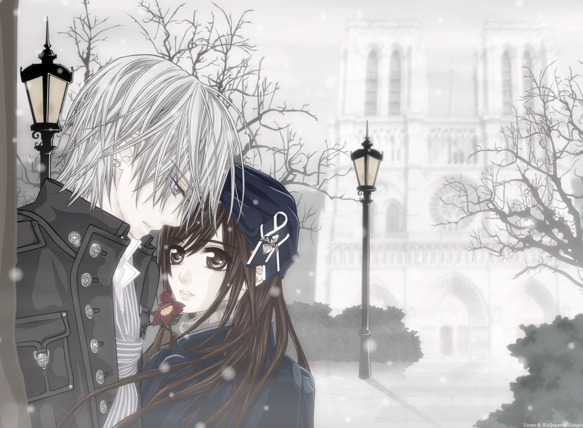1920x1408 linda pareja en blanco y negro de Triste, Triste Anime Parejas -  Todo fondos