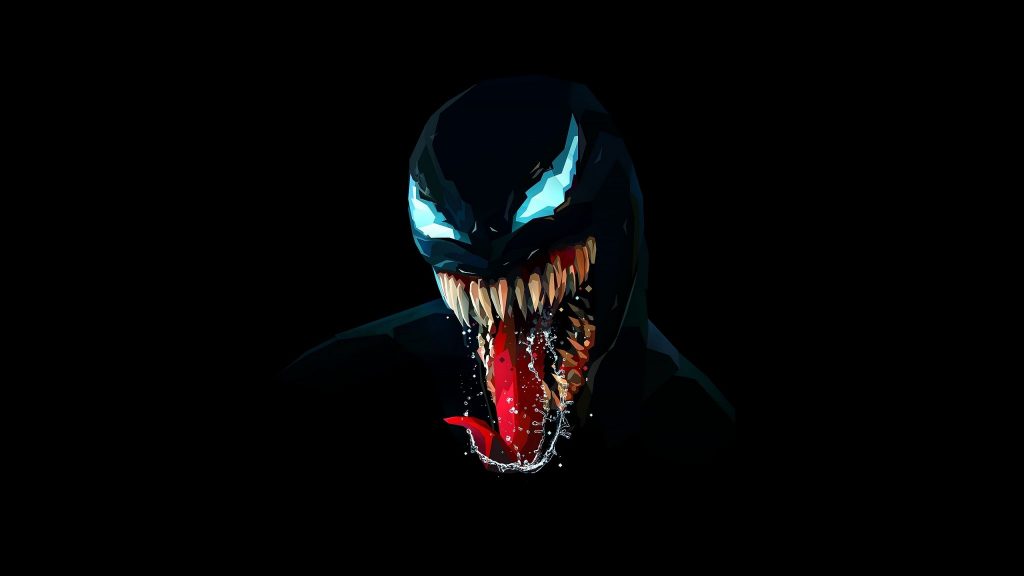 2048x1152 Descargar 2048x1152 Venom de fondo de pantalla, obras de arte,  mínimo, oscuro, dual de Películas, Venom Película - Todo fondos
