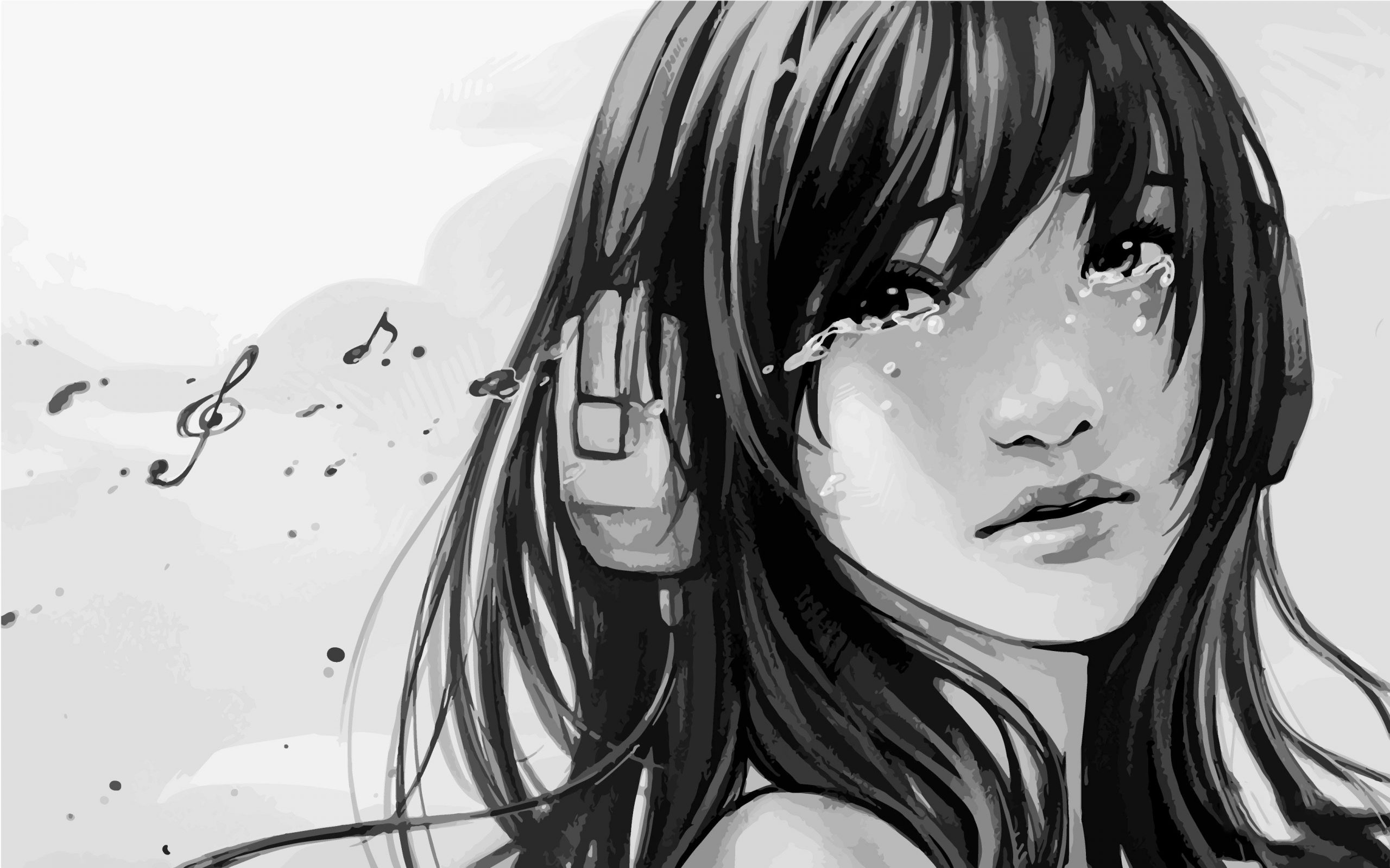 3456x2160 Dibujo y imagen de anime triste llorando de Triste, Triste  Llorando Anime - Todo fondos