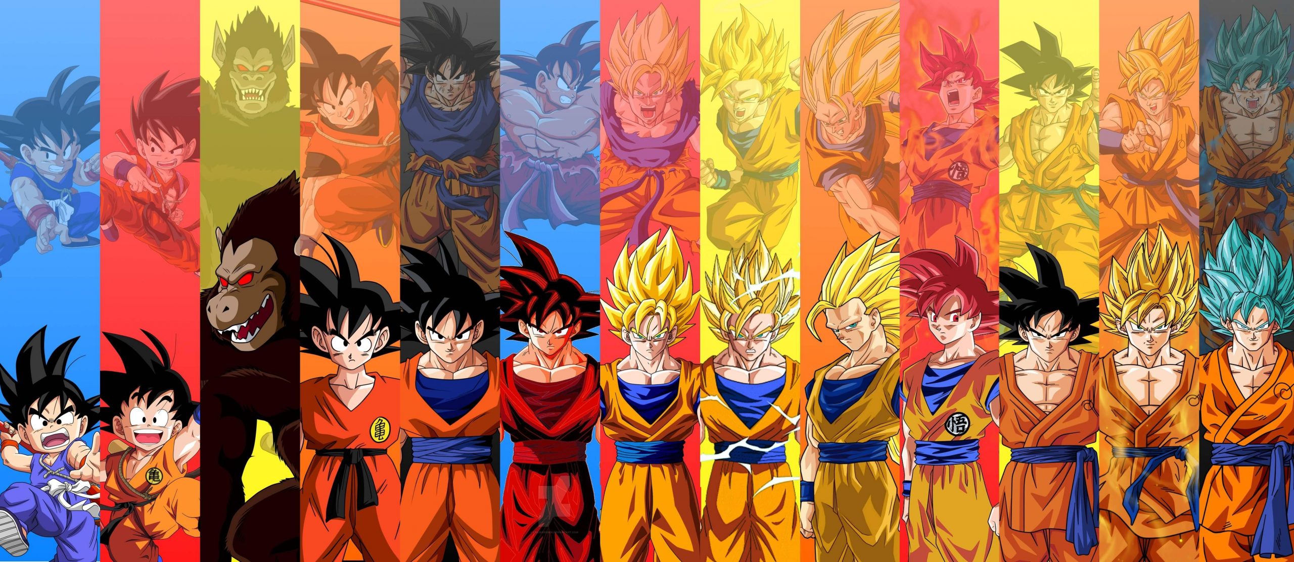 4968x2160 Son Goku Wallpaper. Papel de pantalla de imagen. Fondo de pantalla  de Goku de Anime, Goku - Todo fondos