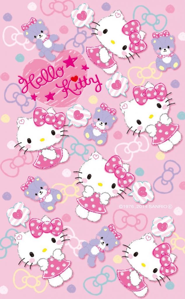 736x1189 Hello Kitty Sanrio Wallpaper 64795F0FA7A22BD216C96F938D20C313 de  Kawaii, Kawaii Gatito - Todo fondos