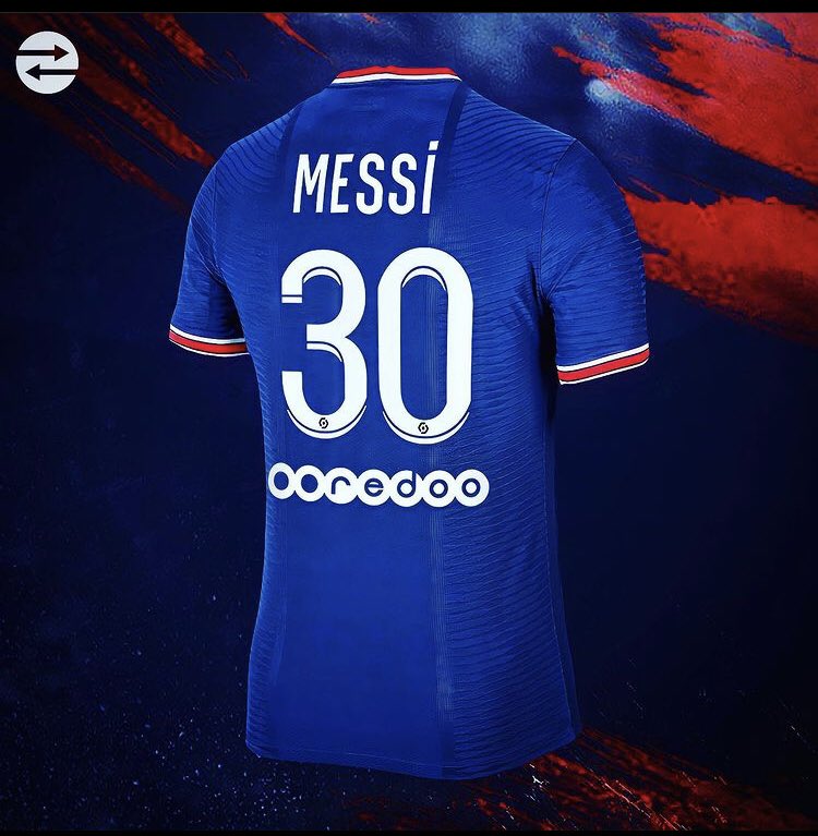 Camiseta Messi Paris Saint Germain de Fútbol, Messi - Todo fondos