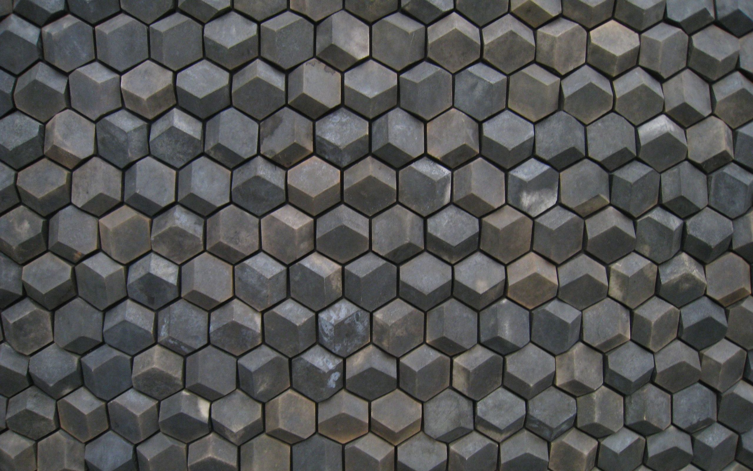 Descargar fondo de pantalla textura de piedra hexagonal, macro, textura de  piedra 3D de 3D, Texturas - Todo fondos