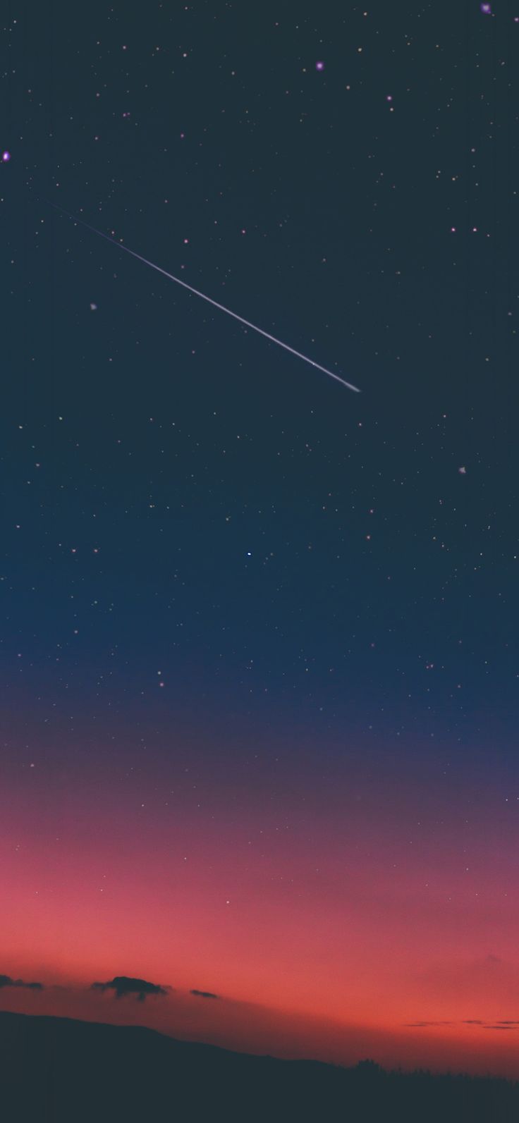 Fondo de pantalla de iPhone X: cielo atardecer noche azul naturaleza de  Marcas, Whatsapp - Todo fondos