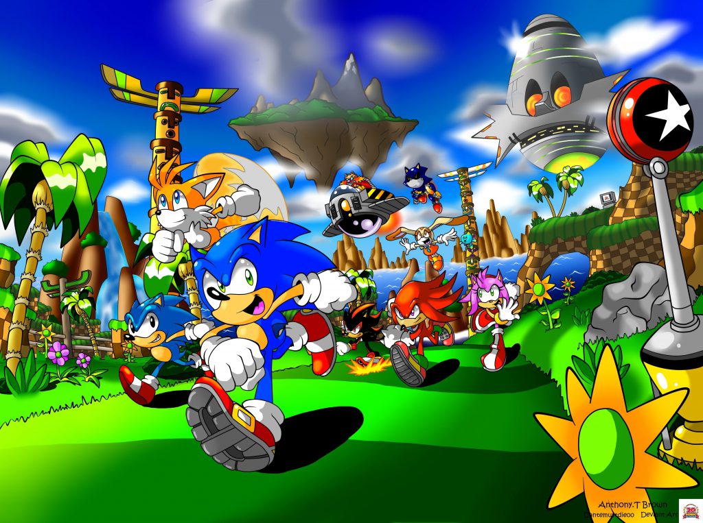 Fondo de pantalla de Sonic pasado. PC de Juegos, Sonic - Todo fondos