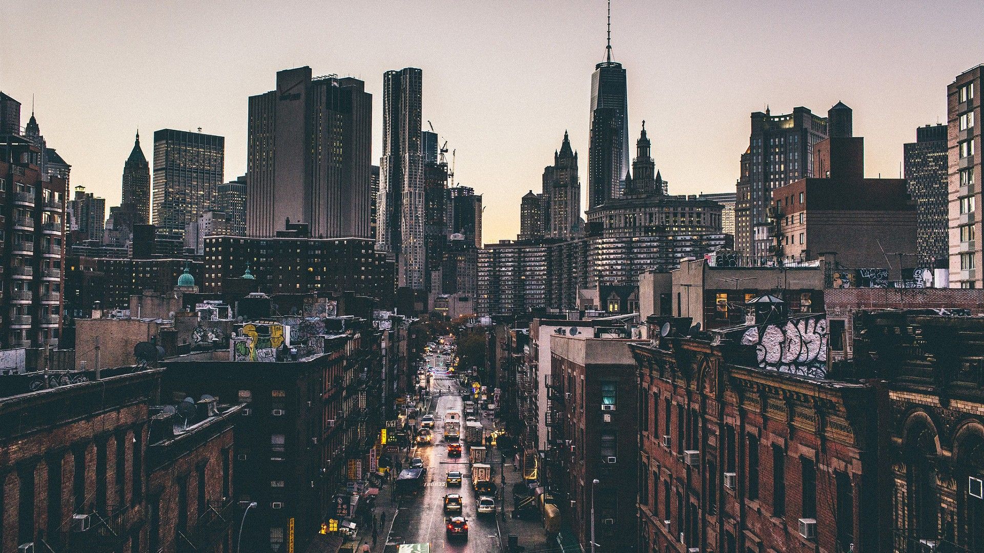 Fondos de pantalla: ciudad, calle, paisaje urbano, edificio, horizonte,  rascacielos de Ciudades, New York - Todo fondos