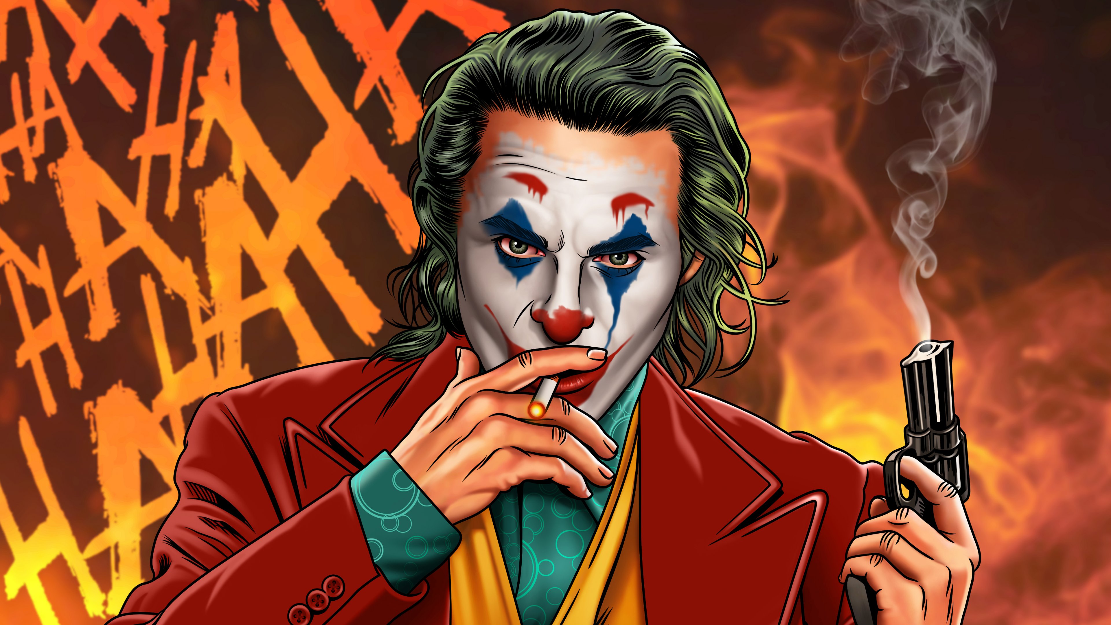 Fondo de pantalla del Joker dibujo HD de Joker, Películas - Todo fondos
