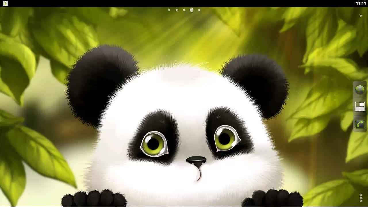 Nuevo diseño de papel tapiz animado de Panda de escritorio de Animales,  Pandas - Todo fondos
